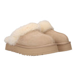 Ugg Ciabatte tinta unita con Pelliccia Beige per Bambina K1171199K BEIGE UGG 