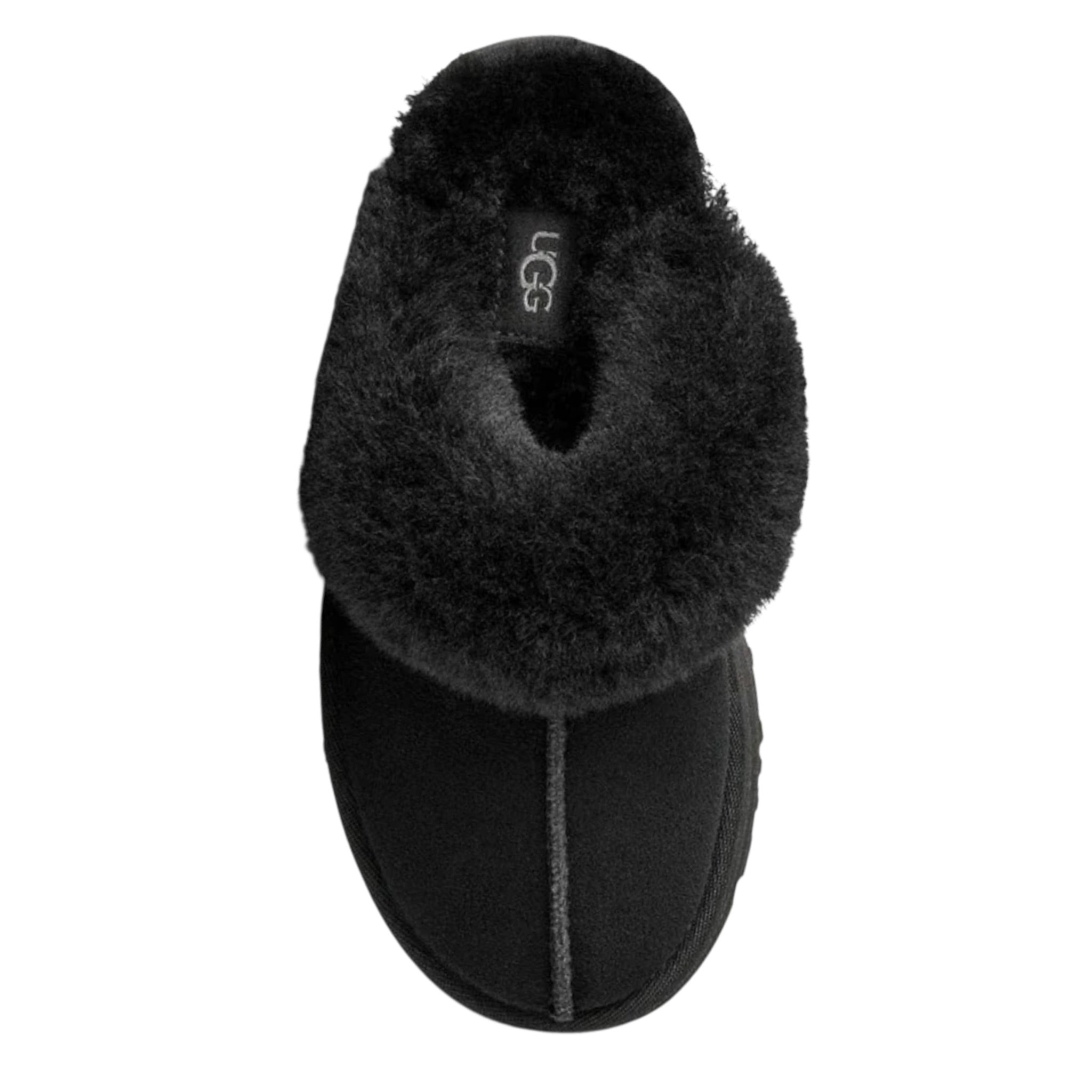 Ugg Ciabatte tinta unita con Pelliccia Nero per Bambina K1171199K NERO UGG 