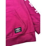 Umbro Felpa Chiusa con Cappuccio tinta unita Fuxia per Bambina 82G1TX0030 FUXIA UMBRO 