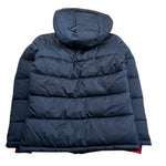U.S. Pollo Assn Giubbino tinta unita con Zip E Cappuccio Blu per Bambino 000327 BLU U.S. POLO ASSN 