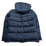 U.S. Pollo Assn Giubbino tinta unita con Zip E Cappuccio Blu per Bambino 000327 BLU U.S. POLO ASSN 