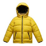 U.S. Pollo Assn Giubbino tinta unita con Zip E Cappuccio Giallo per Neonato 000327XN GIALLO U.S. POLO ASSN 