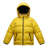U.S. Pollo Assn Giubbino tinta unita con Zip E Cappuccio Giallo per Neonato 000327XN GIALLO U.S. POLO ASSN 