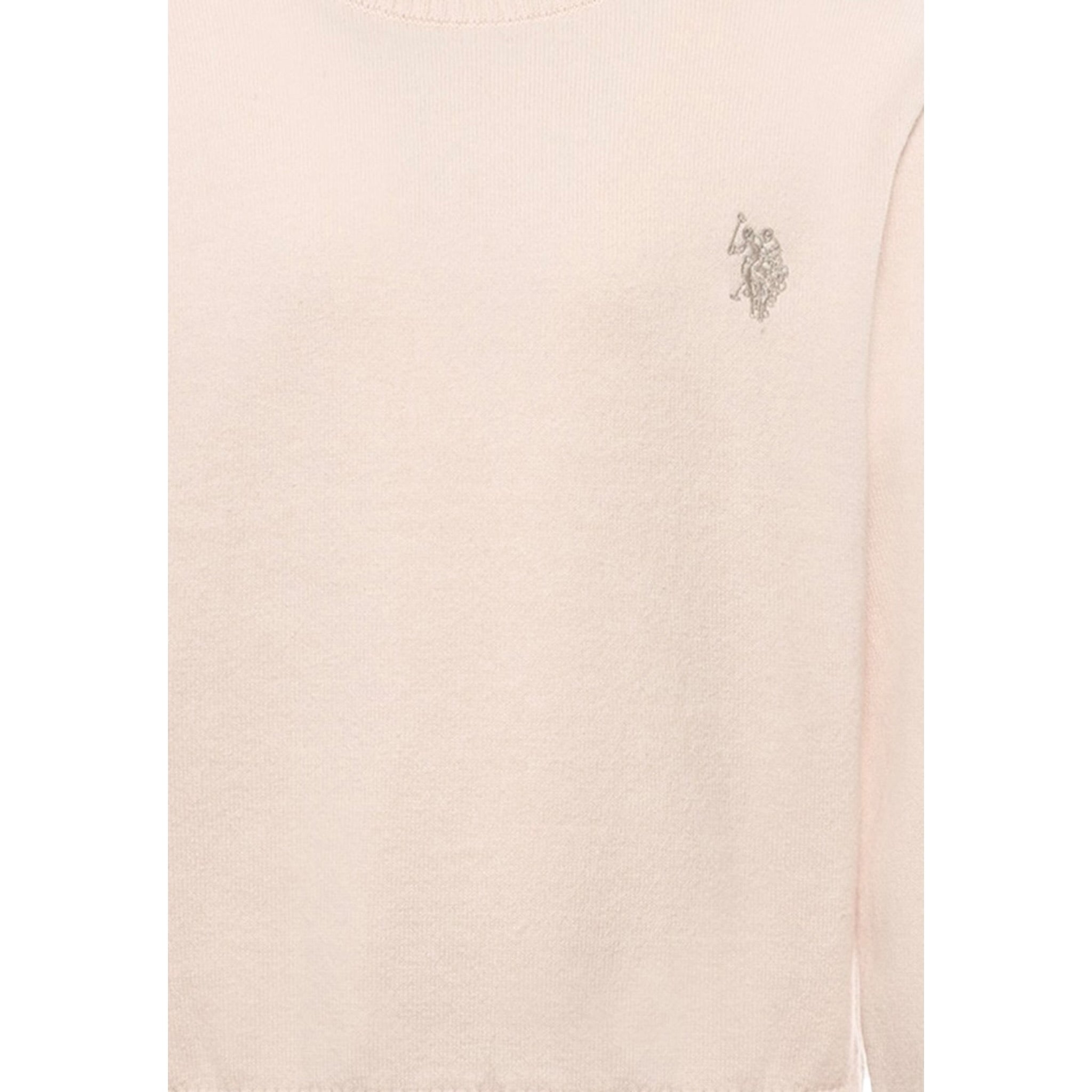 U.S. Pollo Assn Maglia tinta unita con Logo Rosa per Neonata 002186N ROSA U.S. POLO ASSN 