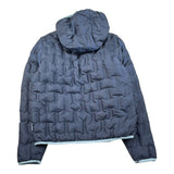 U.S. Pollo Assn Giubbino tinta unita con Zip E Cappuccio Blu per Bambino US42527002J BLU U.S. POLO ASSN 
