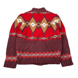 U.S. Polo Assn Maglia con Zip Tricolore Rosso per Bambino US42573 ROSSO U.S. POLO ASSN 