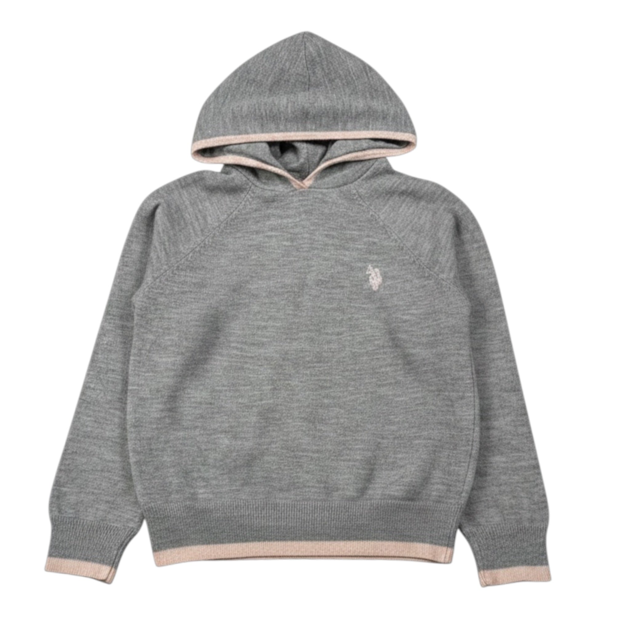 U.S. Polo Assn Completo 2 Pezzi Maglia-Pantalone tinta unita Grigio per Bambina US42 GRIGIO U.S. POLO ASSN 