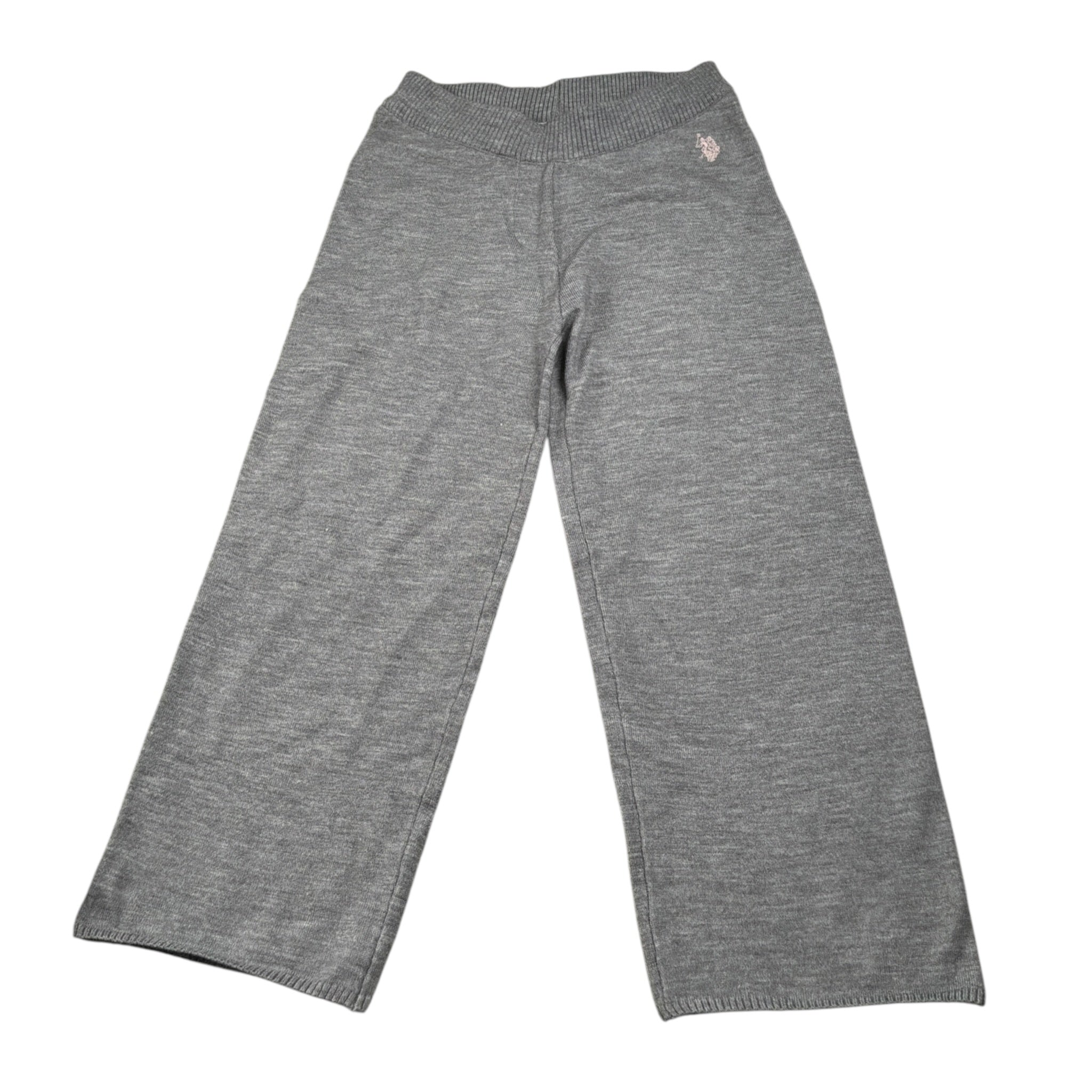 U.S. Polo Assn Completo 2 Pezzi Maglia-Pantalone tinta unita Grigio per Bambina US42 GRIGIO U.S. POLO ASSN 