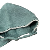 Valentina Bebes Cappello tinta unita con Ricami Verde Acqua per Neonata AAAA VERDE ACQUA VALENTINA BEBES 