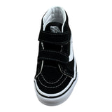 Vans Sneakers tinta unita con Strappi Nero per Bambino VN00018T6BT1 NERO VANS 