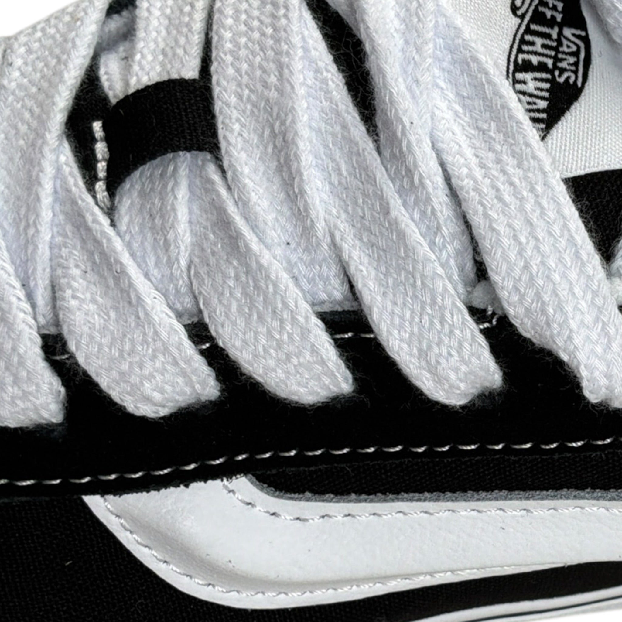 Vans Sneakers tinta unita con Lacci Nero per Bambino VN000D0K6BT1J NERO VANS 