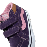 Vans Sneakers tinta unita con Strappi Viola per Bambina VN000D1111E1 VIOLA VANS 
