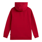 Vans Felpa tinta unita con Cappuccio E Logo Rosso per Bambino VN000JYD14A ROSSO VANS 