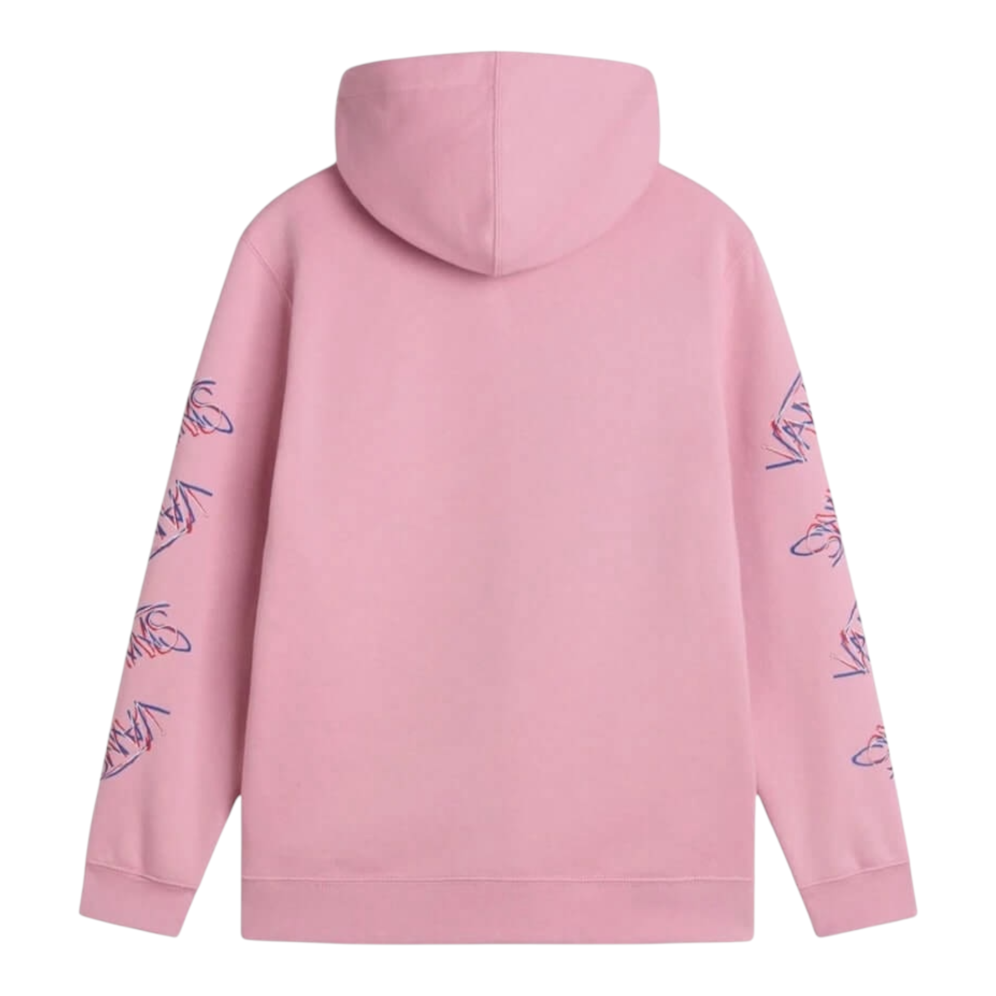 Vans Felpa Chiusa con Cappuccio tinta unita Rosa per Bambina VN000PXBEN7 ROSA VANS 