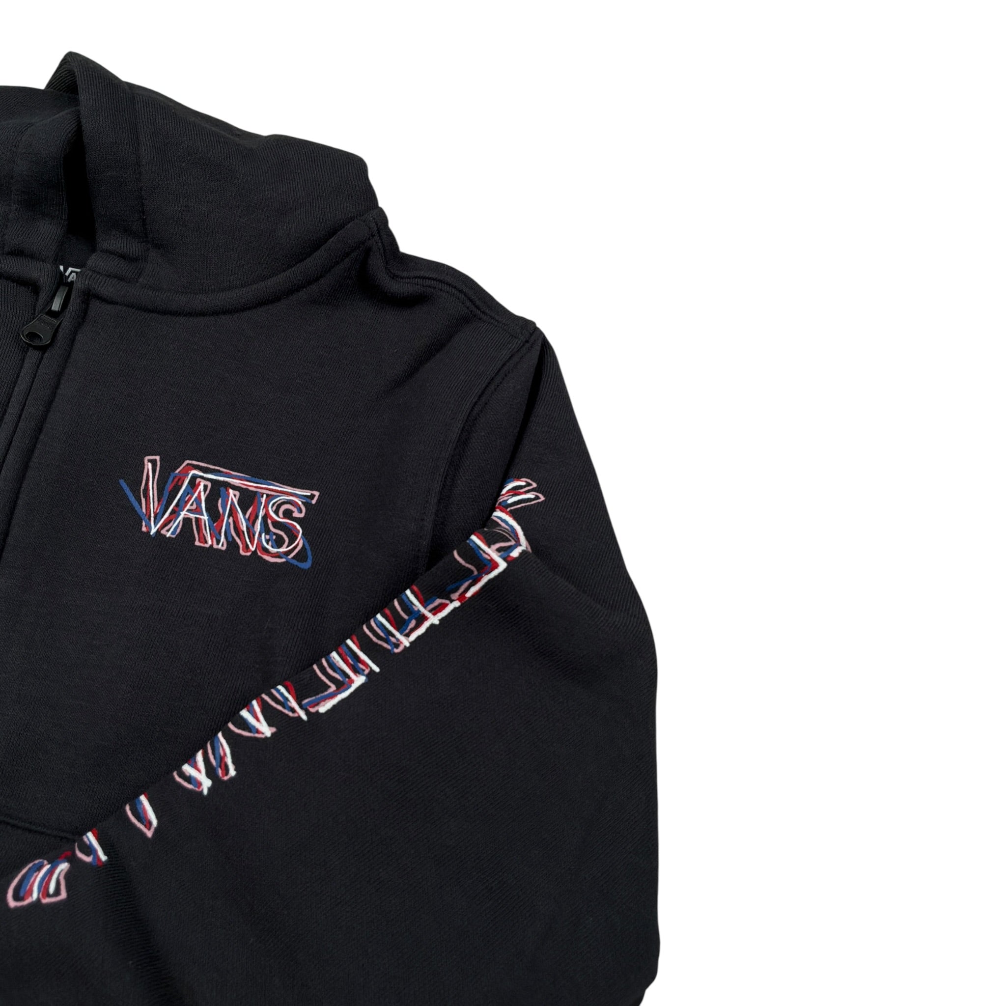 Vans Felpa Xon Zip E Cappuccio tinta unita Nero per Neonato VN000PYWBLKN NERO VANS 