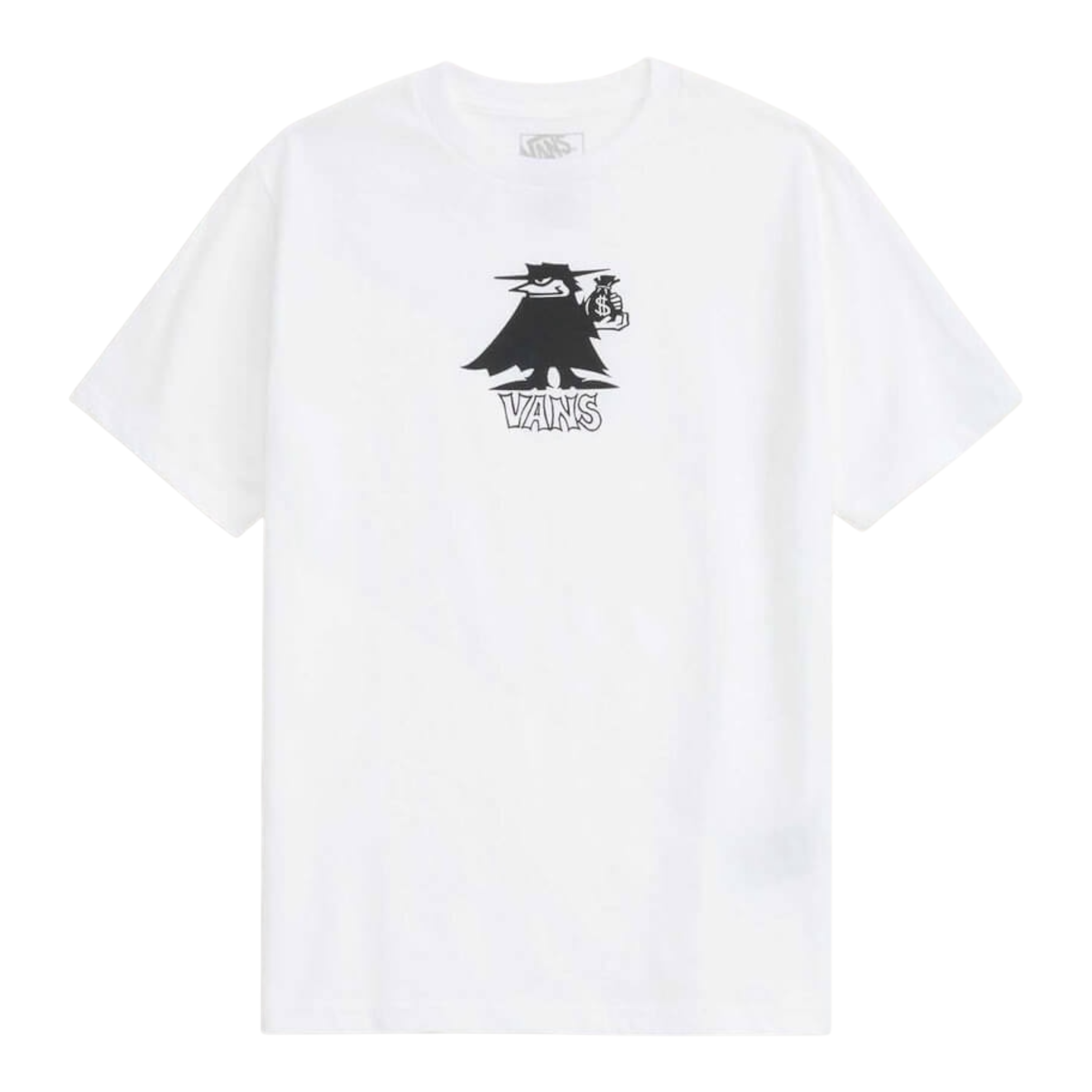 Vans T-Shirt tinta unita con Stampa Bianco per Bambino VN000R05WHT BIANCO VANS 