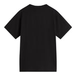 Vans T-Shirt Girocollo tinta unita con Logo Nero per Bambino VN000RBCBLK NERO VANS 