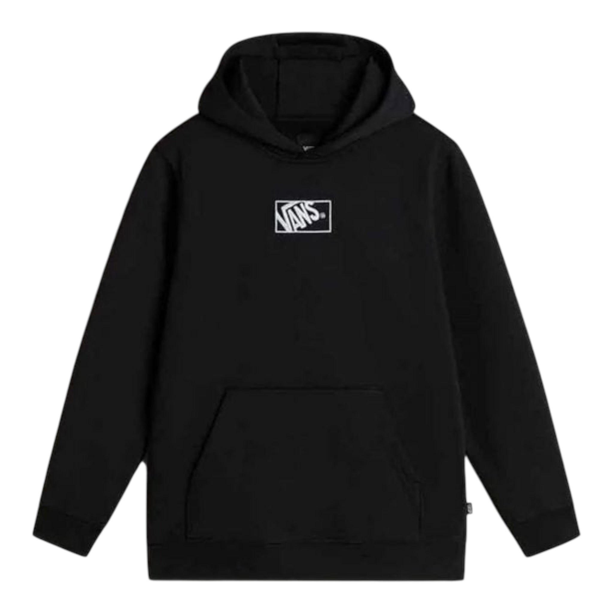 Vans Felpa tinta unita con Cappuccio E Logo Nero per Bambino VN000RBDBLK NERO VANS 