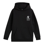 Vans Felpa tinta unita con Cappuccio E Stampa Nero per Bambino VN000RE2BLK NERO VANS 