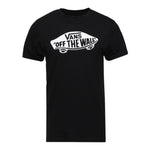 Vans T-Shirt Girocollo tinta unita con Logo Nero per Bambino VN0A3IJ1BLK NERO VANS 