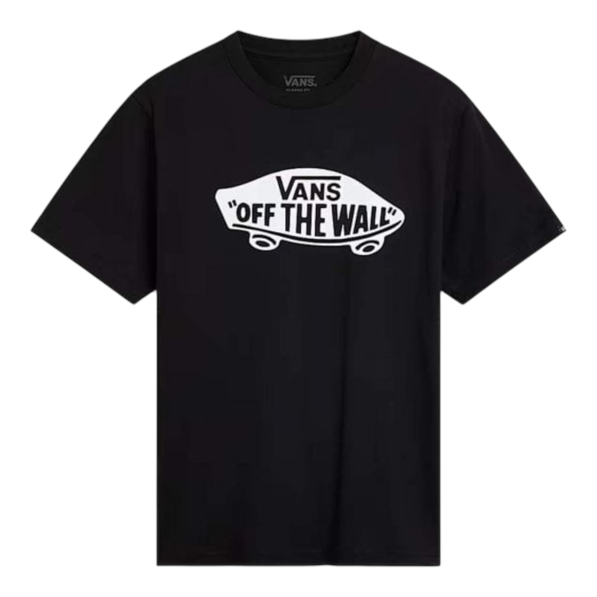 Vans T-Shirt Girocollo tinta unita con Logo Nero per Neonato VN0A3IJ1BLKN NERO VANS 