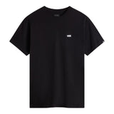 Vans T-Shirt tinta unita Girocollo con Logo Nero per Bambino VN0A4MQ3WHTX NERO VANS 