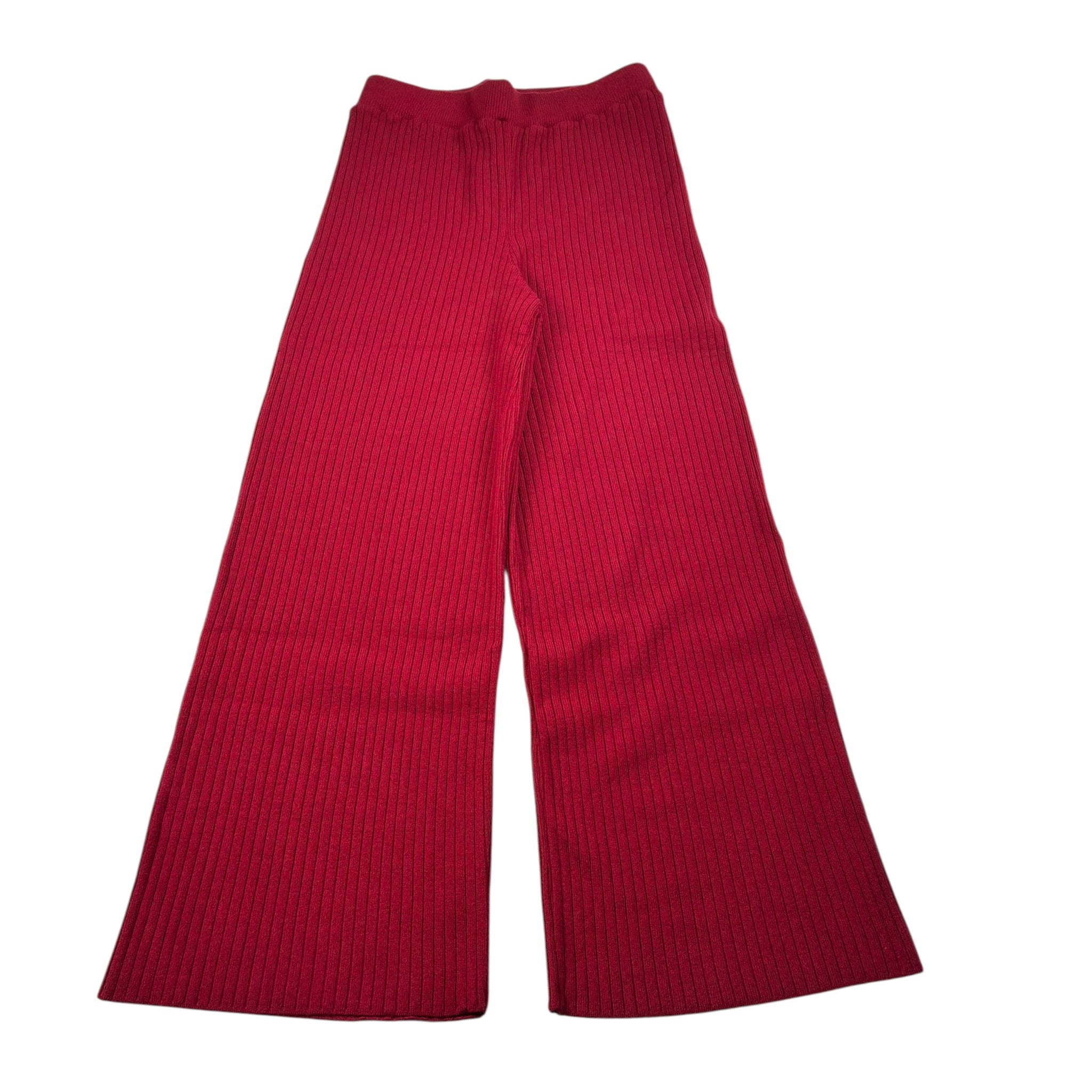 Vicolo Pantalone tinta unita Modello Palazzo Bordeaux per Bambina 3141PW00294 BORDEAUX VICOLO 