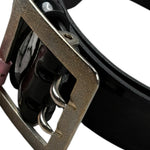 Vicolo Cintura tinta unita con Fibia Nero per Bambina 3146BELT002 NERO VICOLO 