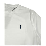 Walt Bay Shirt Girocollo tinta unita con Logo Bianco per Bambino SHTWB BIANCO WALT BAY 