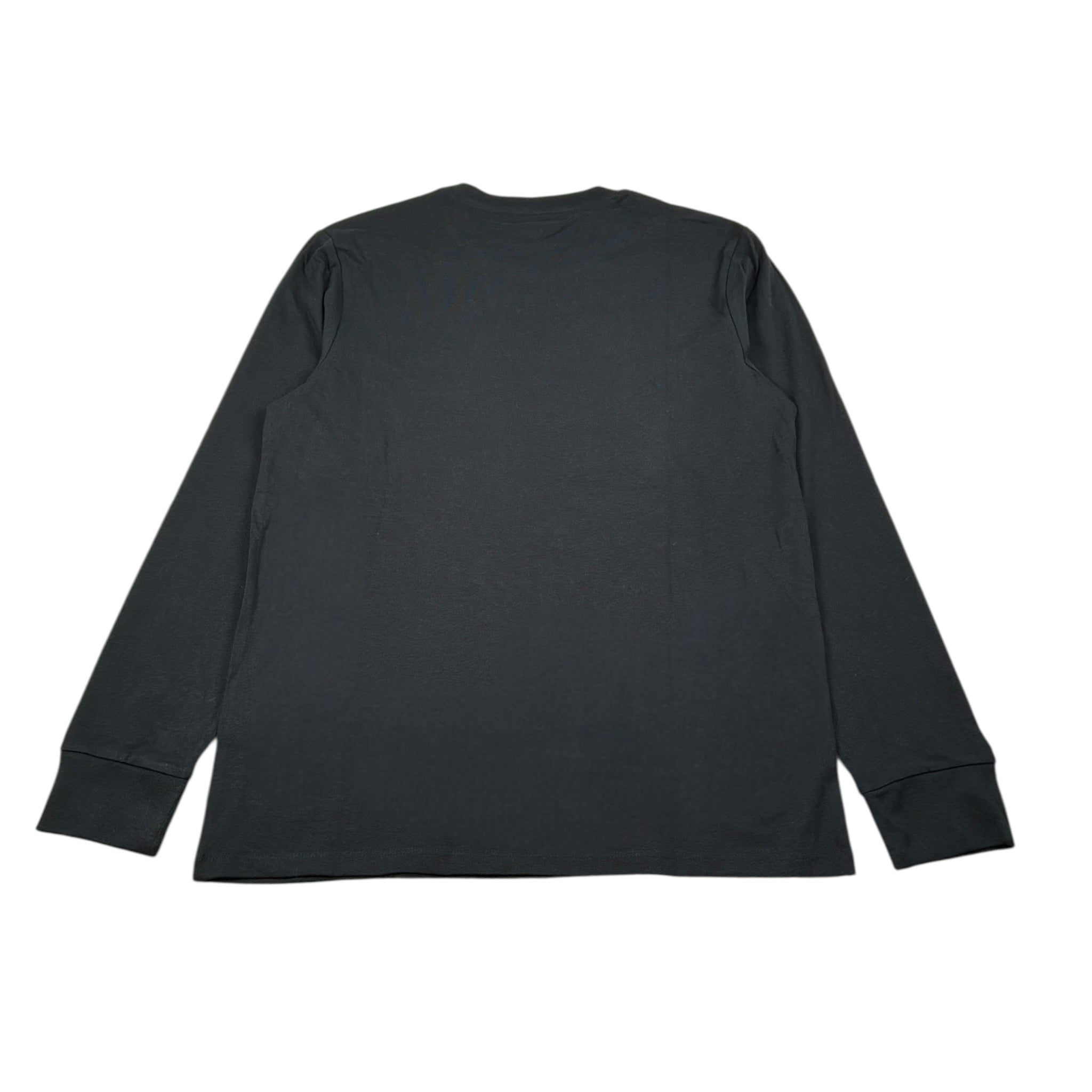 Walt Bay Shirt Girocollo tinta unita con Logo Nero per Bambino SHTWB NERO WALT BAY 