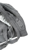 Wedoble Cappello tinta unita con Ricami Grigio per Neonato I2103360A GRIGIO WEDOBLE 