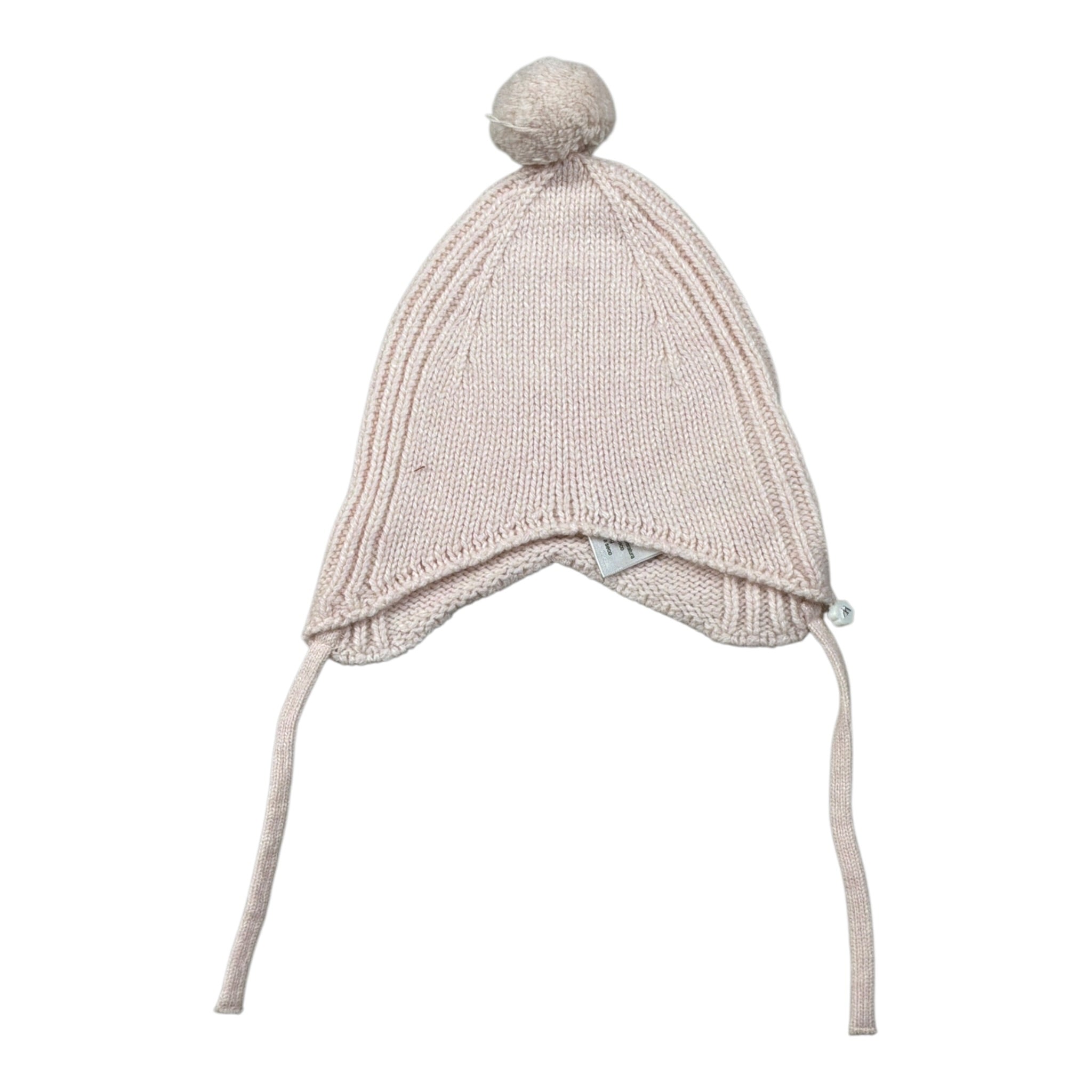 Wedoble Cappello tinta unita con Pon Pon Rosa per Neonata I2104307A ROSA WEDOBLE 