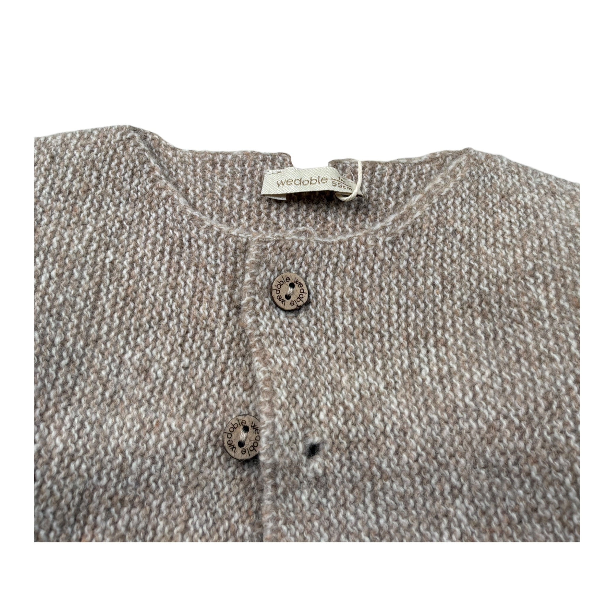 Wedoble Cardigan tinta unita Beige per Neonato I2203308B BEIGE WEDOBLE 