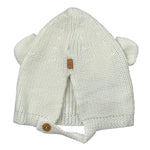 Wedoble Cappello tinta unita con Orecchie Panna per Neonata I230307B PANNA WEDOBLE 