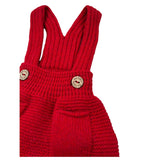 Wedoble Tutina tinta unita con Bretelle Rosso per Neonato I2509322C ROSSO WEDOBLE 