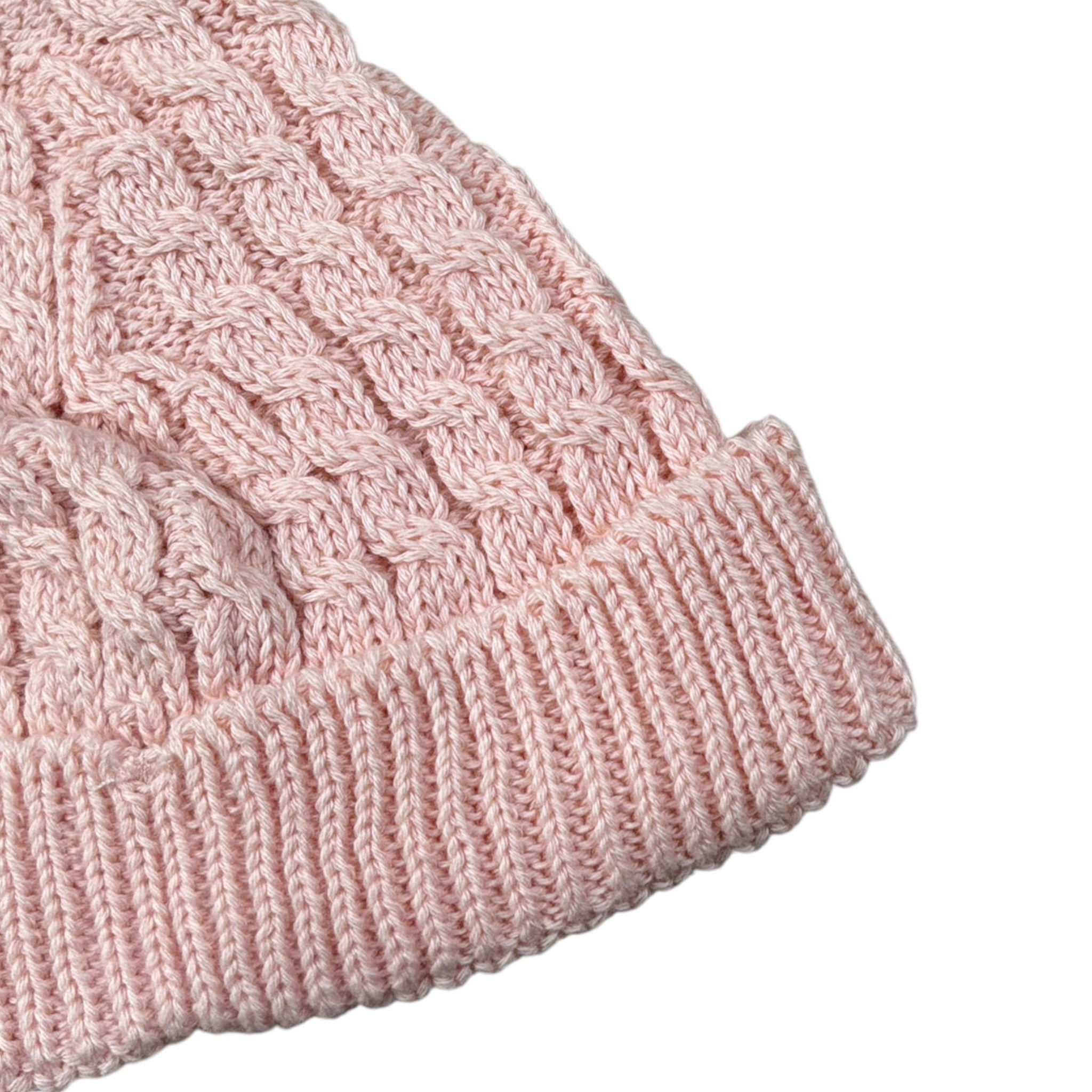 Wedoble Cappello tinta unita con Ricami Rosa per Neonata V2306307A ROSA WEDOBLE 