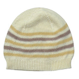 Wedoble Cappello Bicolore con Fantasia A Righe Giallo per Neonato V2507307A GIALLO WEDOBLE 