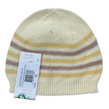 Wedoble Cappello Bicolore con Fantasia A Righe Giallo per Neonato V2507307A GIALLO WEDOBLE 