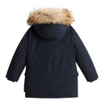 Woolrich Giubbino tinta unita con Bottoni Blu per Bambino CFWKOU0413FRUT3128 BLU WOOLRICH 