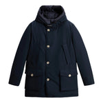 Woolrich Giubbino tinta unita con Bottoni Blu per Bambino WKOU0188 BLU WOOLRICH 