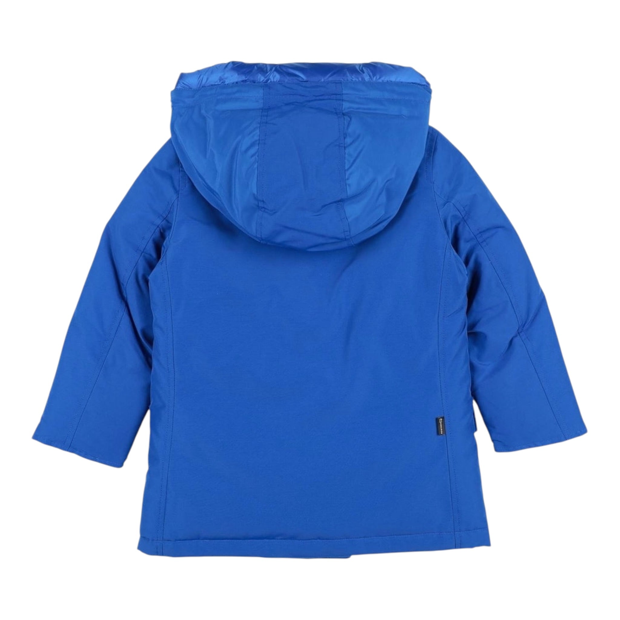 Woolrich Giubbino tinta unita con Bottoni Cobalto per Bambino WKOU0188 COBALTO WOOLRICH 