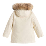 Woolrich Giubbino tinta unita con Bottoni Bianco per Bambino WKOU0221 BIANCO WOOLRICH 