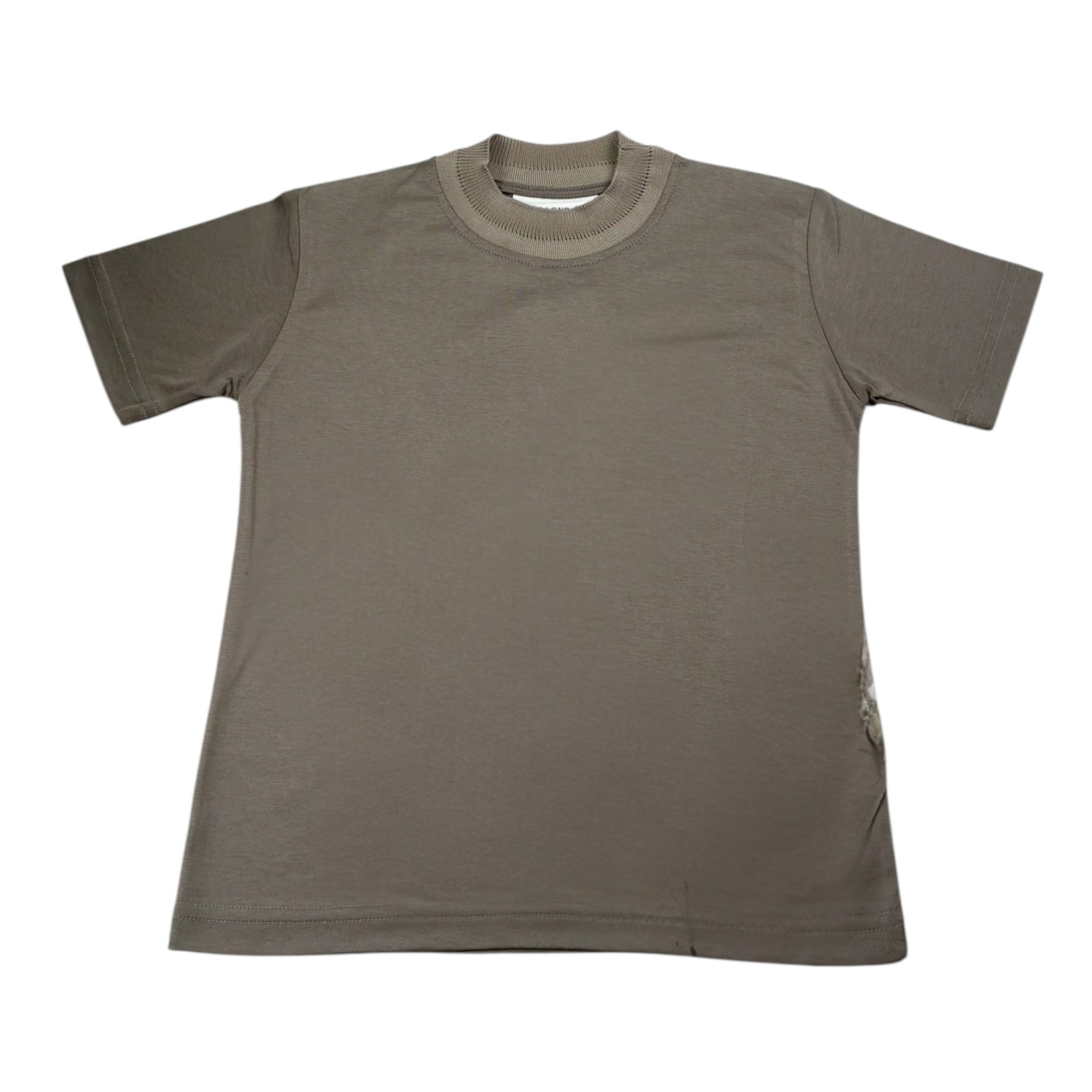 Yes London T-Shirt tinta unita Fango per Bambino JR2153J FANGO YES LONDON 