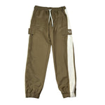 Yes London Pantalone tinta unita con Profili In Contrasto Cammello per Bambino JR3097 CAMMELLO YES LONDON 