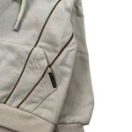 Yes London Felpa tinta unita con Cappuccio Beige per Neonato JR5099 BEIGE YES LONDON 