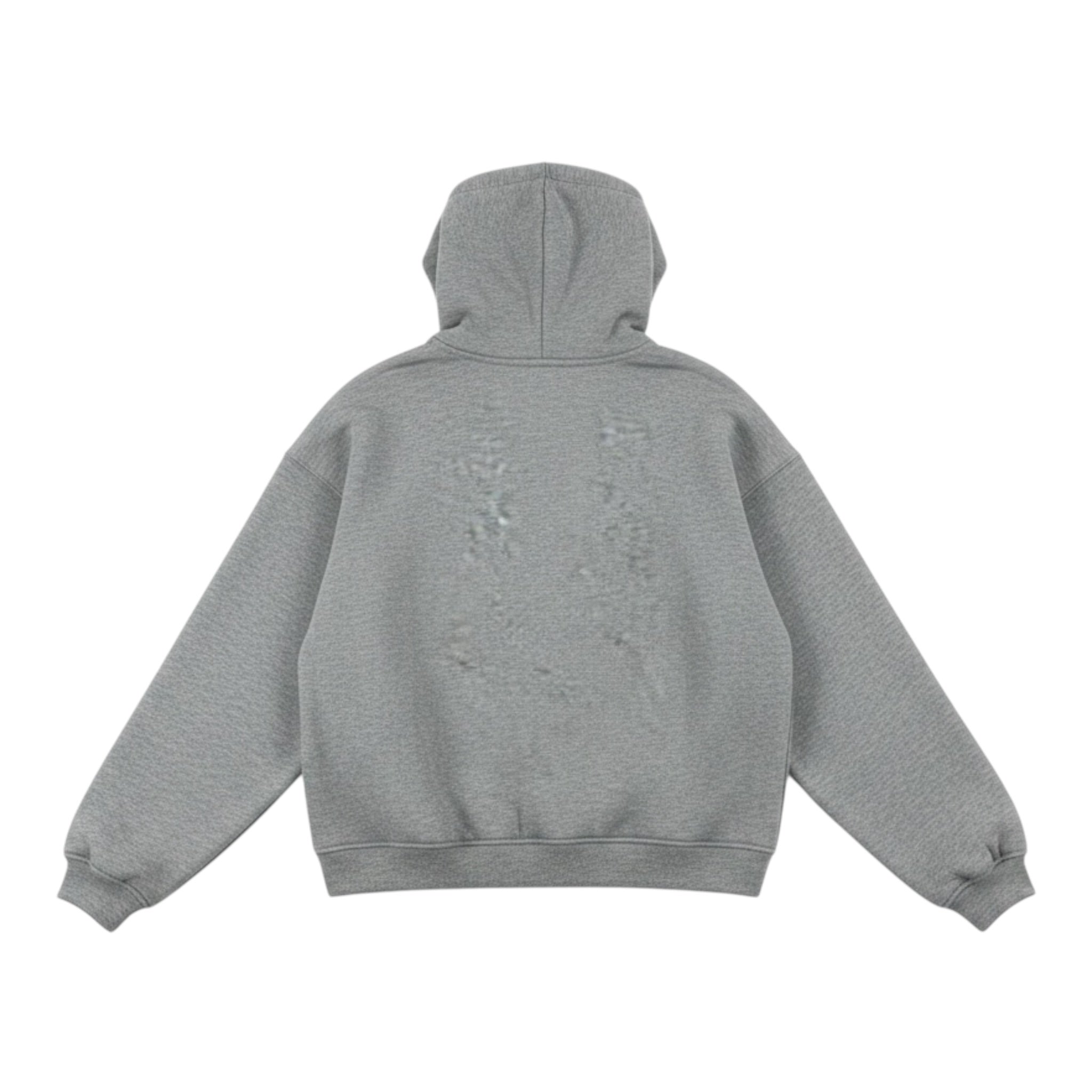 Yes London Felpa tinta unita con Cappuccio Grigio per Bambino JR5104J GRIGIO YES LONDON 