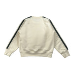 Yes London Felpa tinta unita Girocollo con Logo Beige per Bambino JR5105 BEIGE YES LONDON 