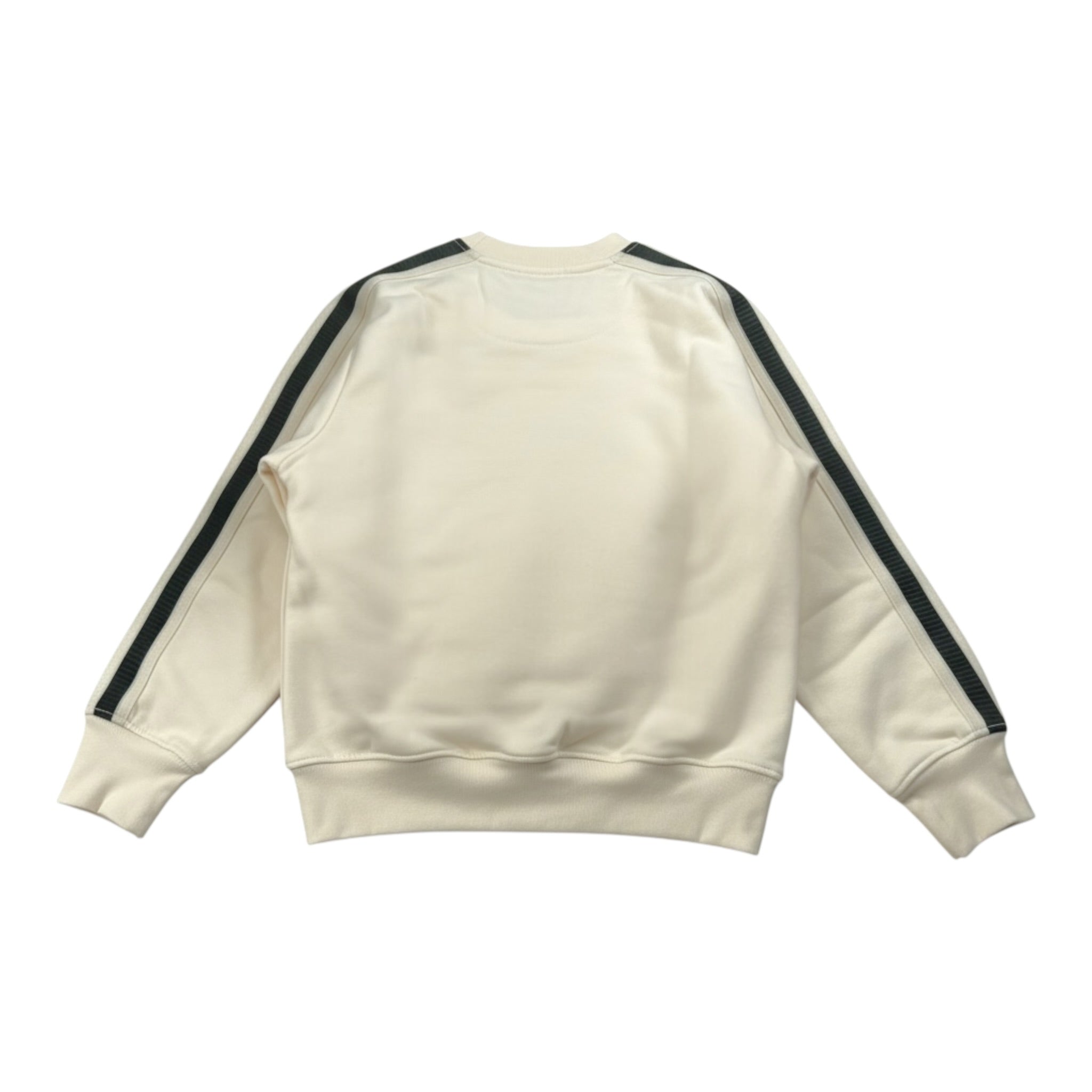 Yes London Felpa tinta unita Girocollo con Logo Beige per Bambino JR5105 BEIGE YES LONDON 