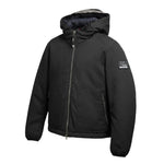 Yes Zee Giubbino tinta unita con Zip E Cappuccio Nero per Bambino 2102 NERO YES ZEE 
