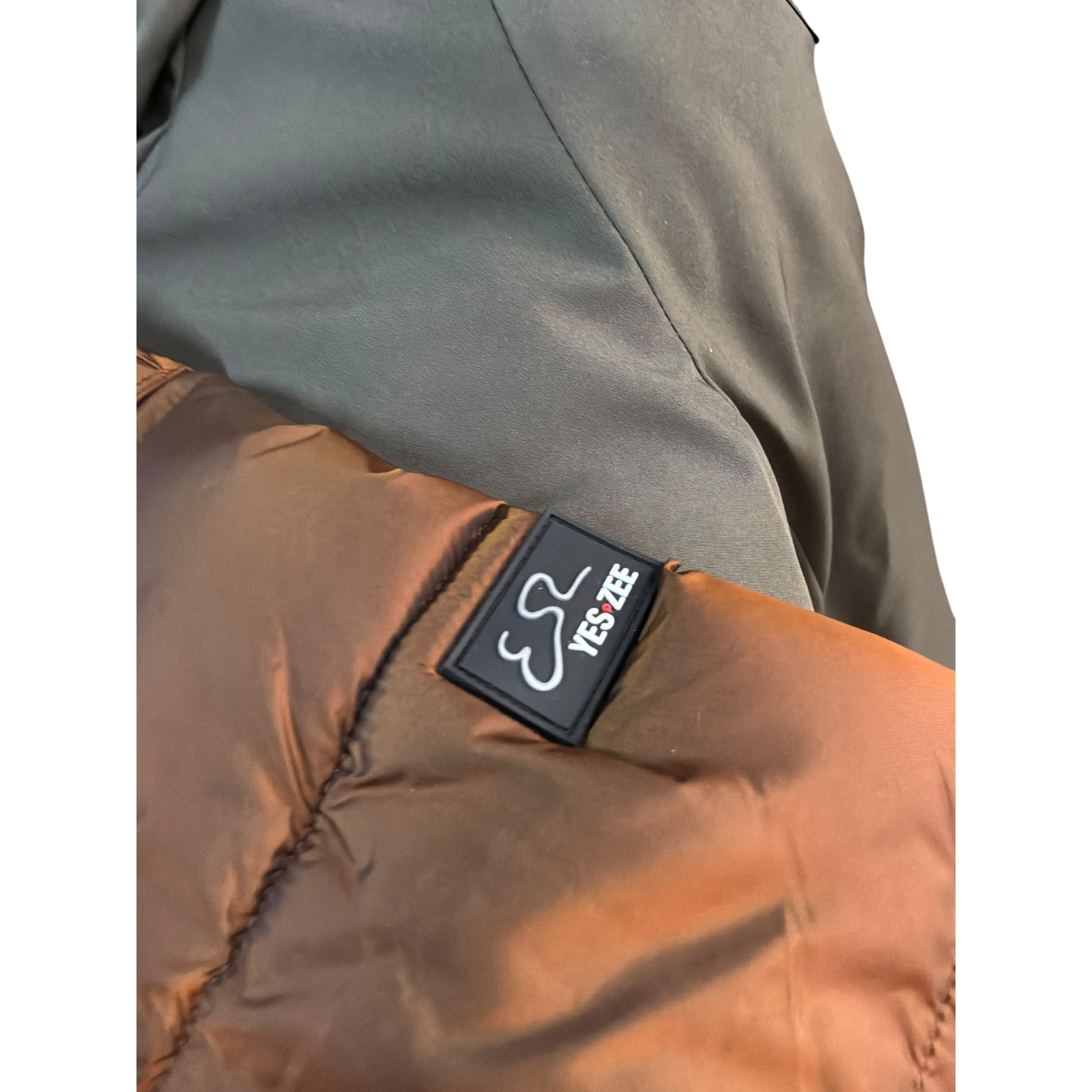 Yes Zee Giubbino tinta unita con Cappuccio Ruggine per Bambino 2239 RUGGINE YES ZEE 